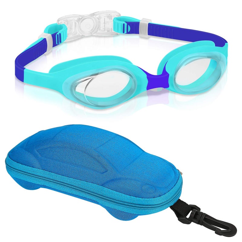 Careula Kids Swim Goggles, Swimming Goggles for Boys Girls Kid Toddlers Age 2-12 - Image 1